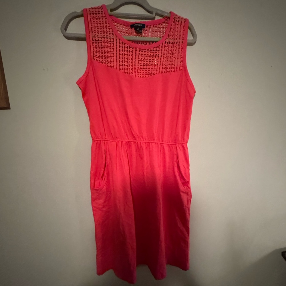 NWT Cute Pink Lightweight Sleeveless  Dress